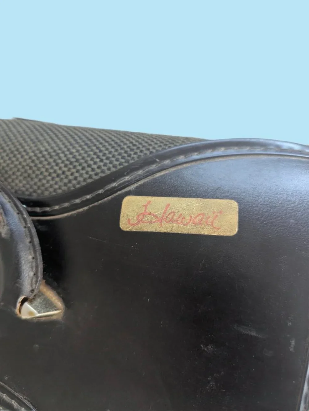 Vintage Tweed Locking Case - top loading
